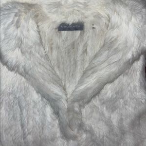 New Bagatelle Ivory Fur Vest